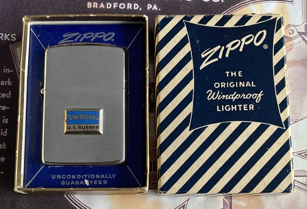 Zippo 1961 publicitaire Zippo 1961 publicitaire