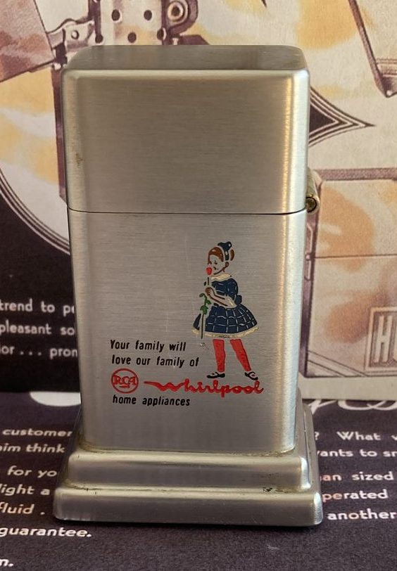 Zippo Barcroft 4 publicitaire