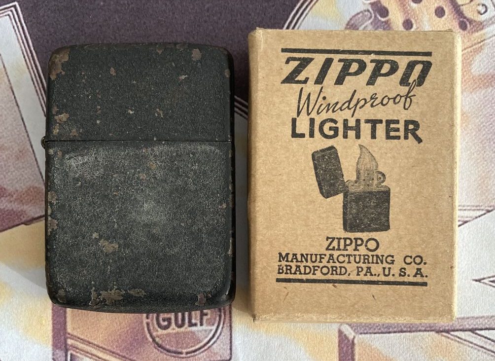 Zippo black crackle 1943/45