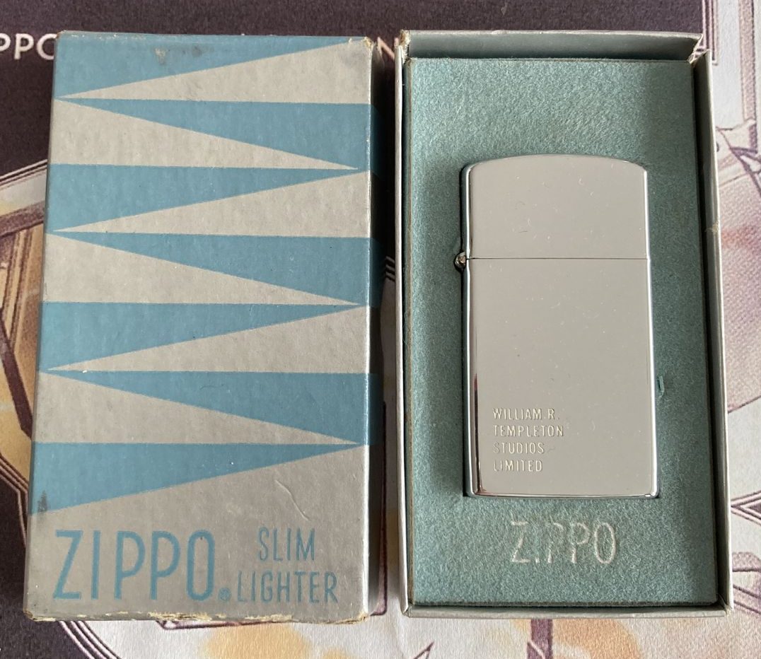 Zippo Slim Canadien 1958