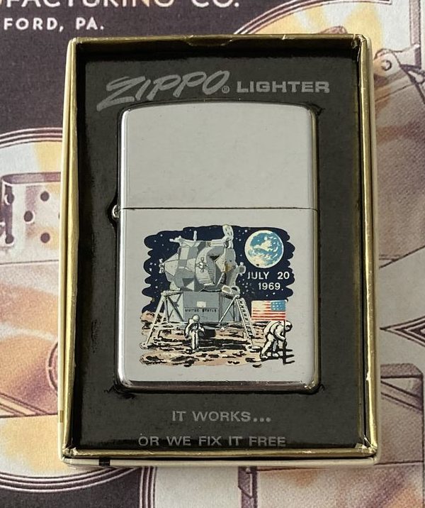 Zippo moon landing Zippo moon landing