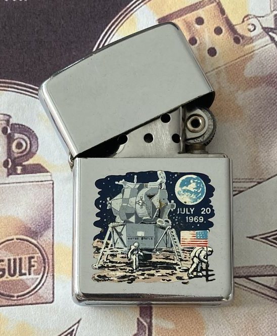 Zippo moon landing Zippo moon landing