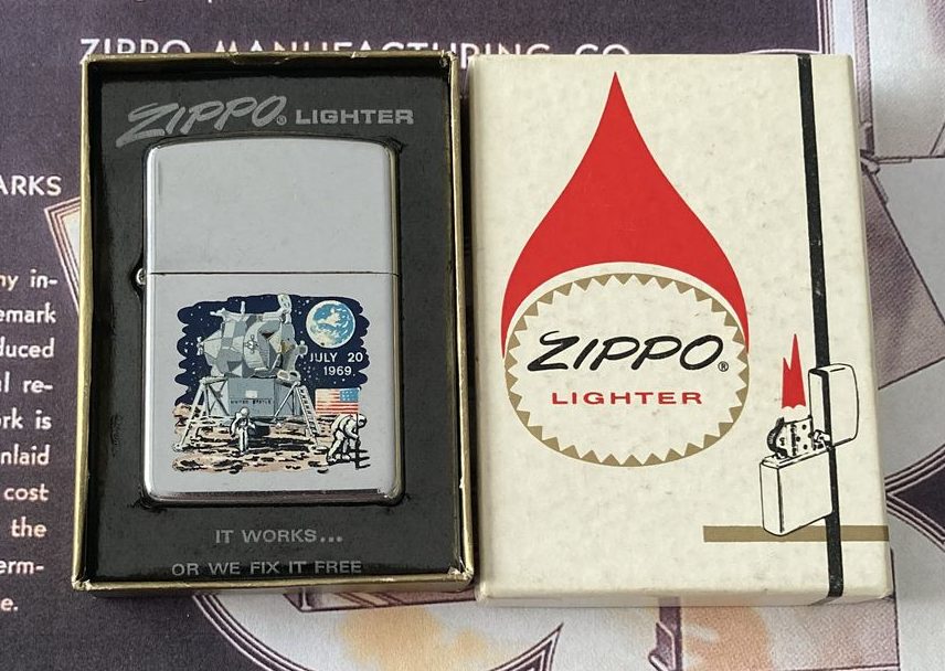 Zippo moon landing Zippo moon landing