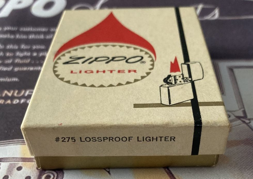 ZIPPO LOSSPROOF 1975 ZIPPO LOSSPROOF 1975