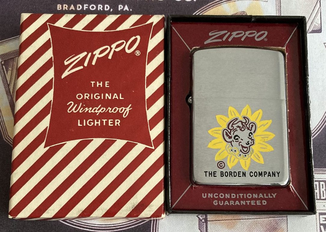 Zippo 1960 publicitaire Zippo 1960 publicitaire