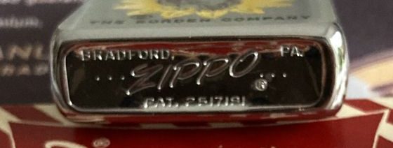 Zippo 1960 publicitaire Zippo 1960 publicitaire