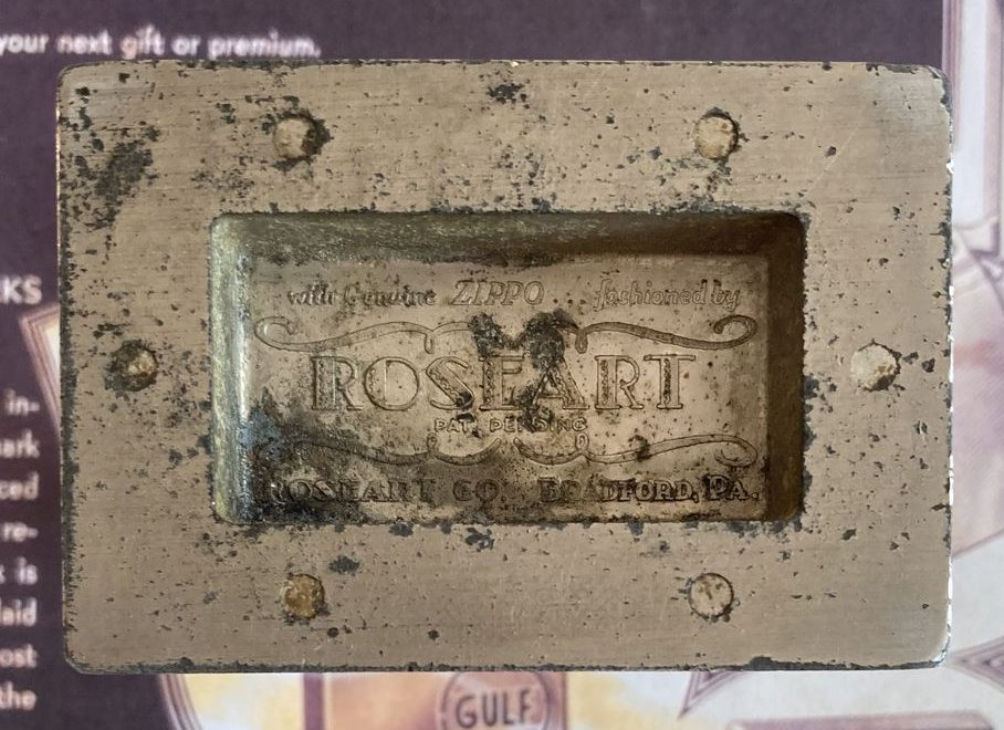 Zippo Roseart 1957 Zippo Roseart 1957