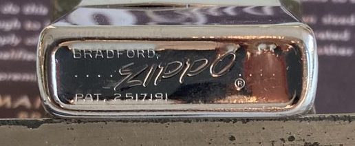 Zippo Roseart 1957 Zippo Roseart 1957