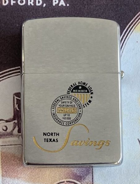 Zippo 1962 publicitaire. Zippo 1962 publicitaire.