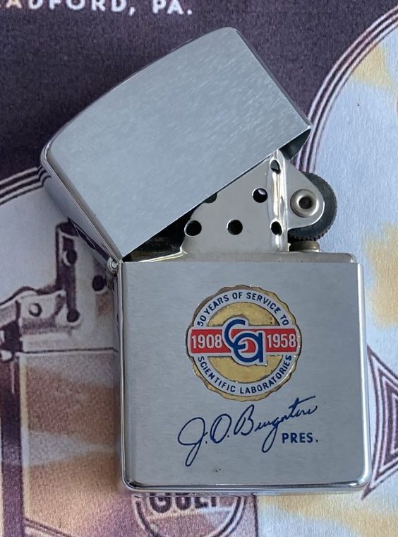 Zippo 1958 publicitaire Zippo 1958 publicitaire