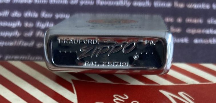 Zippo 1958 publicitaire Zippo 1958 publicitaire