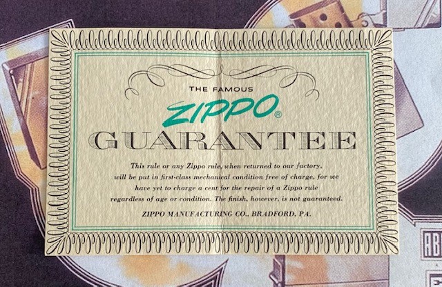 ZIPPO 1961 ZIPPO 1961