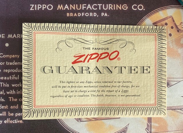 ZIPPO 1958 ZIPPO 1958