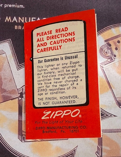 ZIPPO 1975 ZIPPO 1975